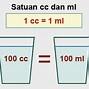 Cc Adalah Satuan