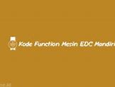 Kode Mesin Edc Mandiri